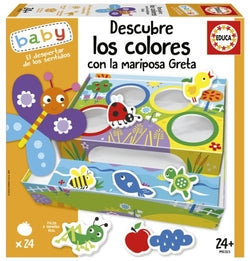 Juegos de mesa Colores Mariposa Greta Educa Borras