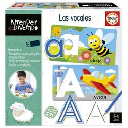 Juego de mesa vocales Aprender Es Divertido EDUCA BORRAS