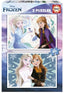 Puzzle 2x20 Piezas Frozen Educa Borras para niños