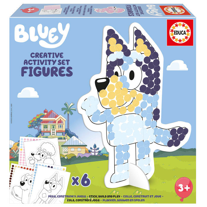 Juego Bluey Creative Activity Set 3D EDUCA-BORRAS Imagen principal del producto