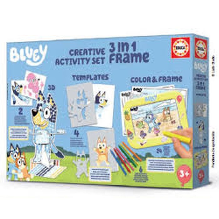 Set 3 en 1 Creativo de Bluey EDUCA BORRAS