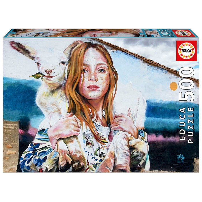 Puzzle 500 La Pastora Lily Brick Educa Borras