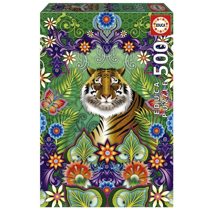 Puzzle 500 Piezas Tigre de Bengala EDUCA BORRAS