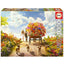 Puzzle carro de flores 1000 piezas Educa-Borras