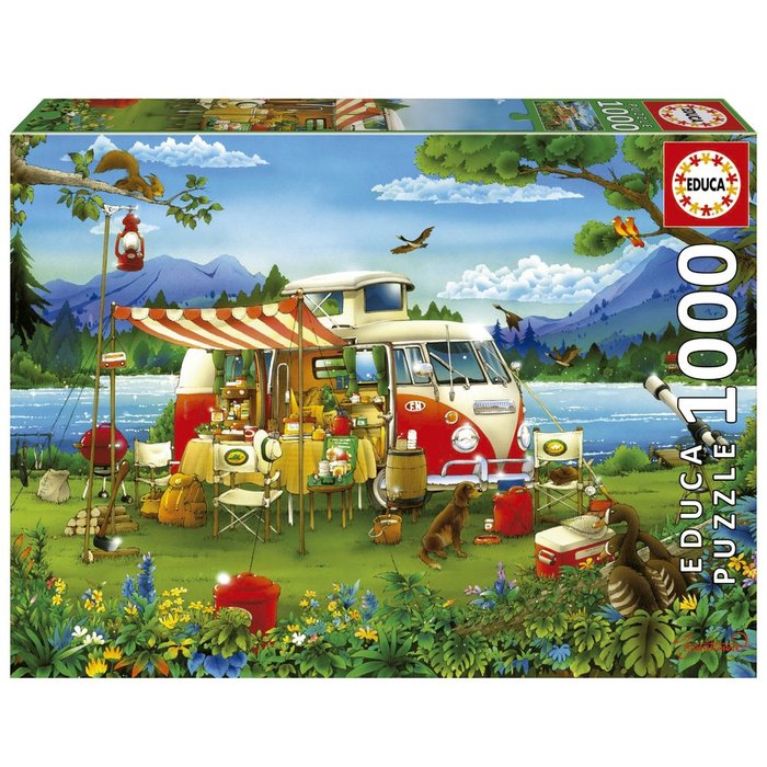 Puzzle 1000 Piezas Vacaciones en el Campo Educa Borras