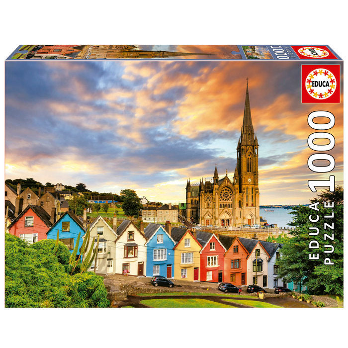 Puzzle 1000 Piezas Catedral de Cobh Irlanda EDUCA Borras