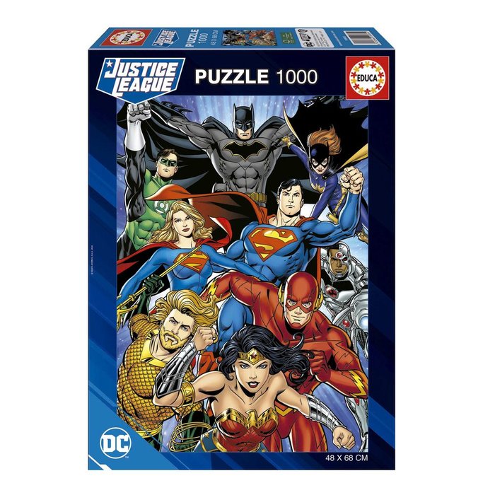 Puzzle 1000 Piezas Justice League Dc Comic Marca Educa Borras
