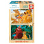 PUZZLE REY LEON 2X25 PIEZAS | EDUCA-BORRAS | 1 UNIDAD | 8412668199606