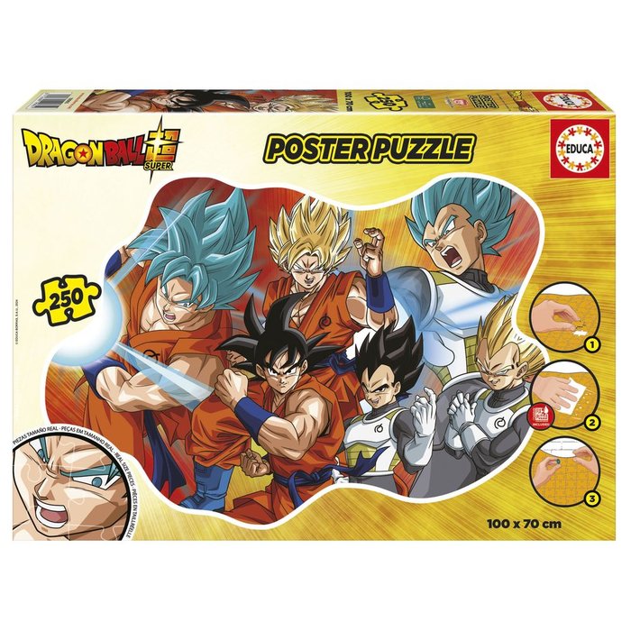 PUZZLE DRAGON BALL POSTER 250 PIEZAS | EDUCA-BORRAS | 1 UNIDAD | 8412668199651 Imagen principal del producto
