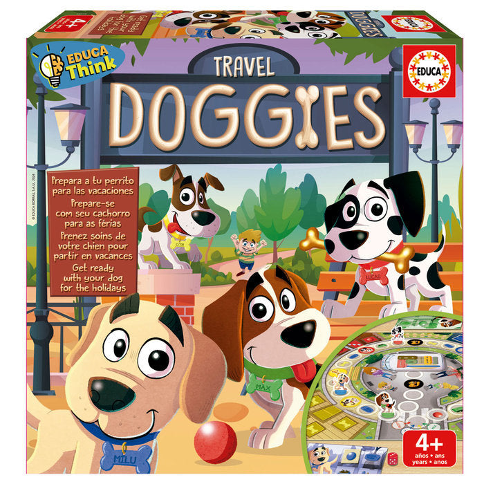Travel Doggies Educa Borras Juego Educativo para Niños