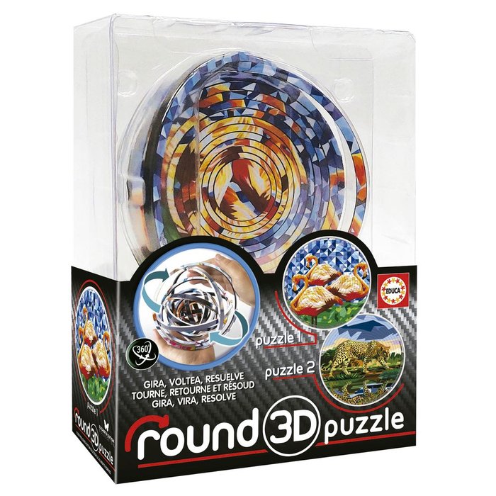 Puzzle 3D Round Dos Imagenes Elizabeth Sutton Marca Educa Borras