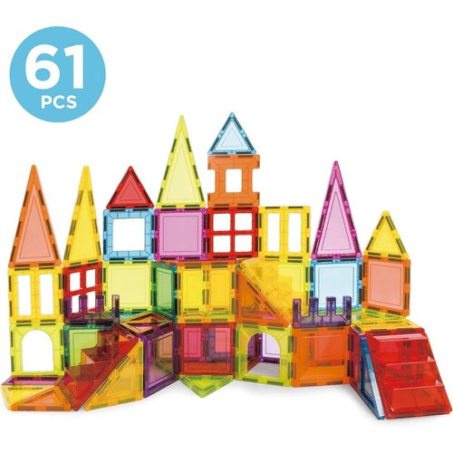 Educa Magnetics 61 piezas - Bloques magnéticos 3D