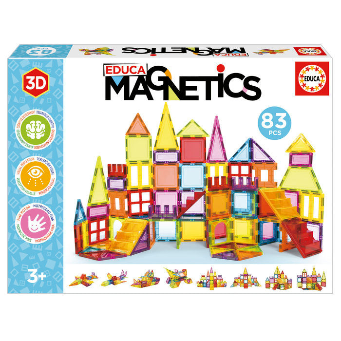 Juego Educa Magnetics 83 Piezas Marca Educa-Borras