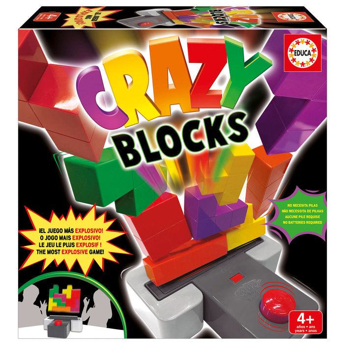 Crazy Blocs Educa Borras Juego Educativo para Niños