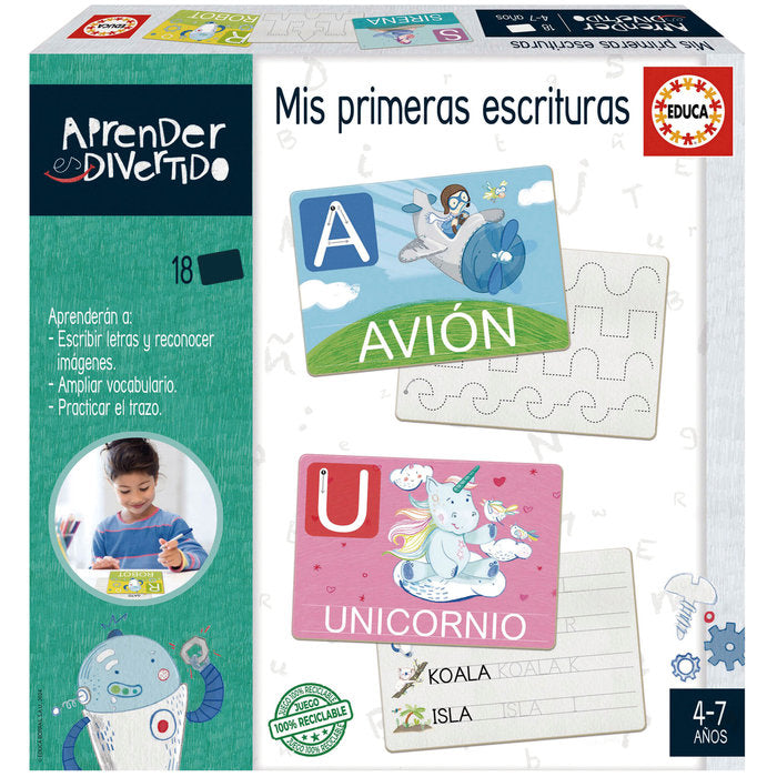 Juego Mis Primeras Escrituras Educa-Borras