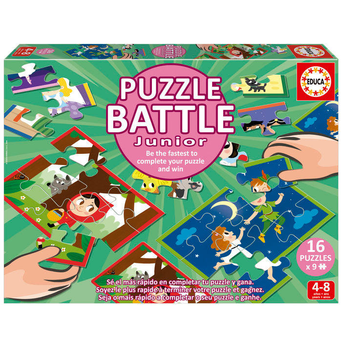 Puzzle Battle Cuentos EDUCA Borras Puzzle carton