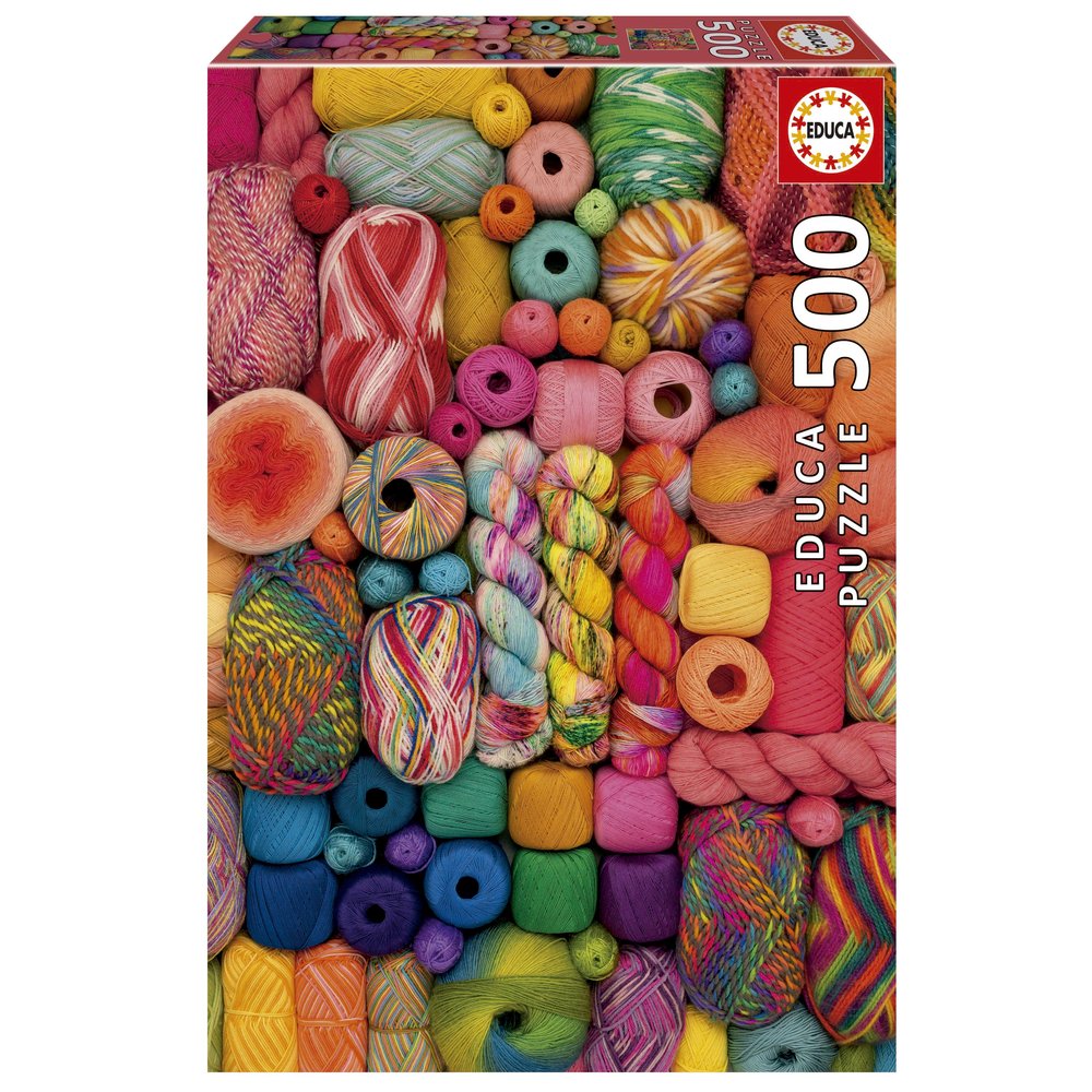 PUZZLE 500 PIEZAS HILOS | EDUCA-BORRAS | 1 UNIDAD | 8412668201729