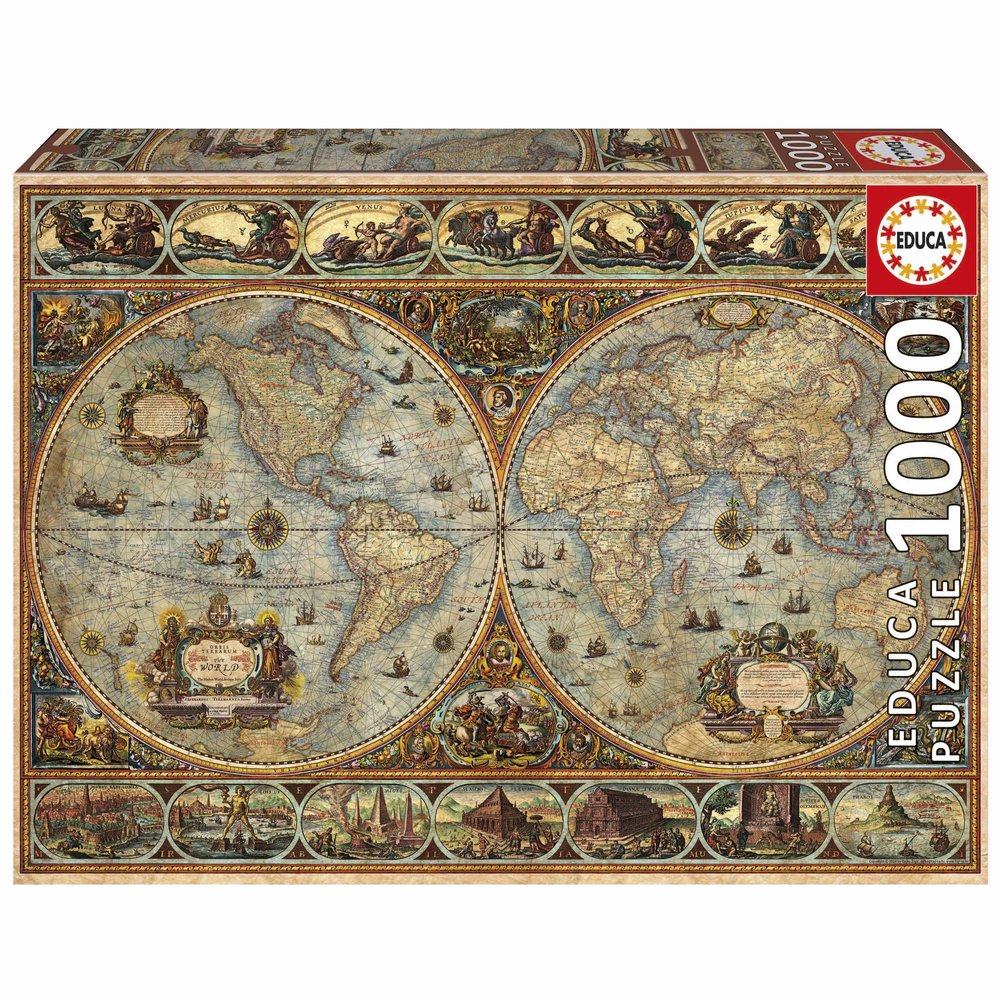 Puzle 1000 Orbis Terrarum Educa Borras