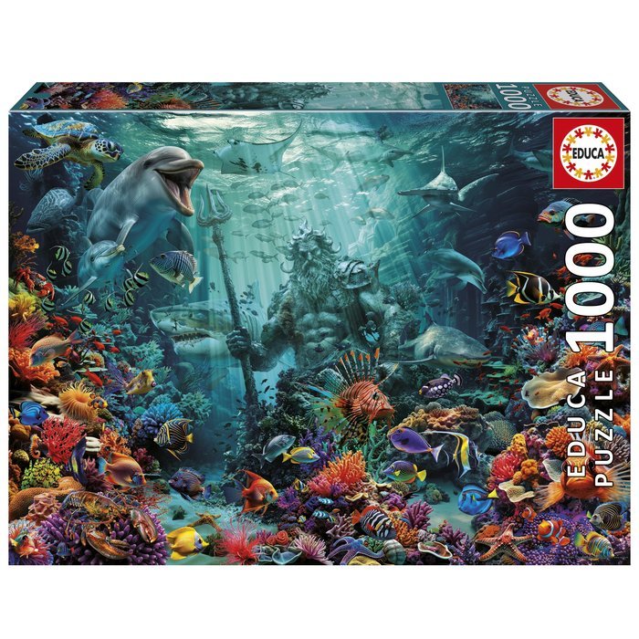 PUZZLE 1000 PIEZAS ARRECIFE DE CORAL POSEIDON | EDUCA-BORRAS | 1 UNIDAD | 8412668201743