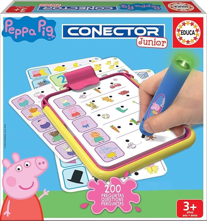 Conector Lápiz Peppa Pig Juego Educativo EDUCA BORRAS
