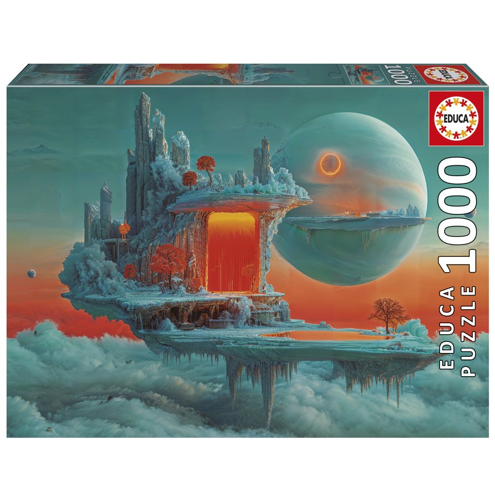 PUZZLE 1000 PIEZAS PLANETA DE FUEGO Y HIELO | EDUCA-BORRAS | 1 UNIDAD | 8412668202375 Imagen principal del producto
