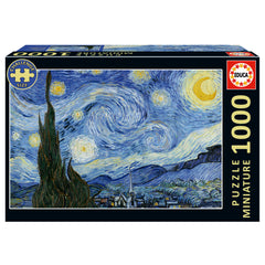 PUZZLE 1000 PIEZAS NOCHE ESTRELADA MINIATURE | EDUCA-BORRAS | 1 UNIDAD | 8412668202474