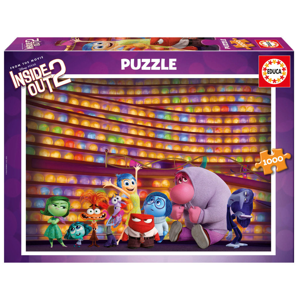 Puzle 1000 Inside Out 2 Extreme Educa-Borras