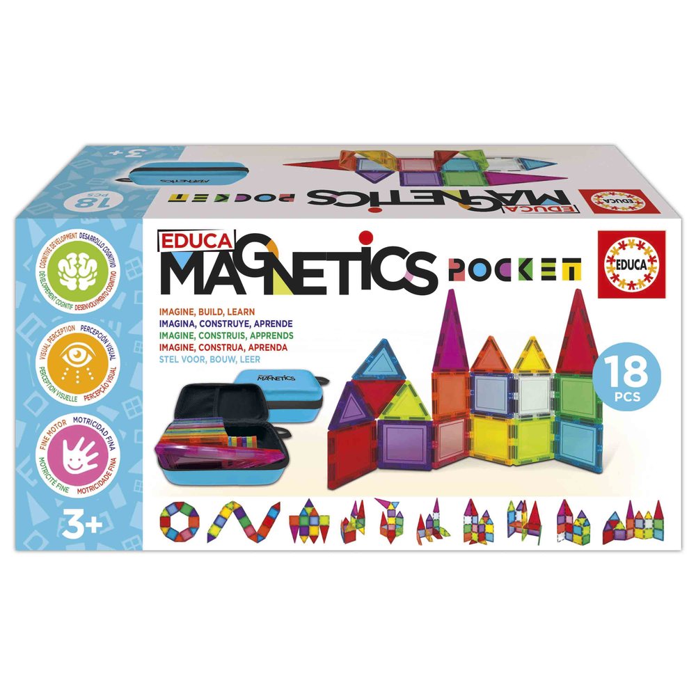 Juego Educa Magnetics Pocket 18 pcs