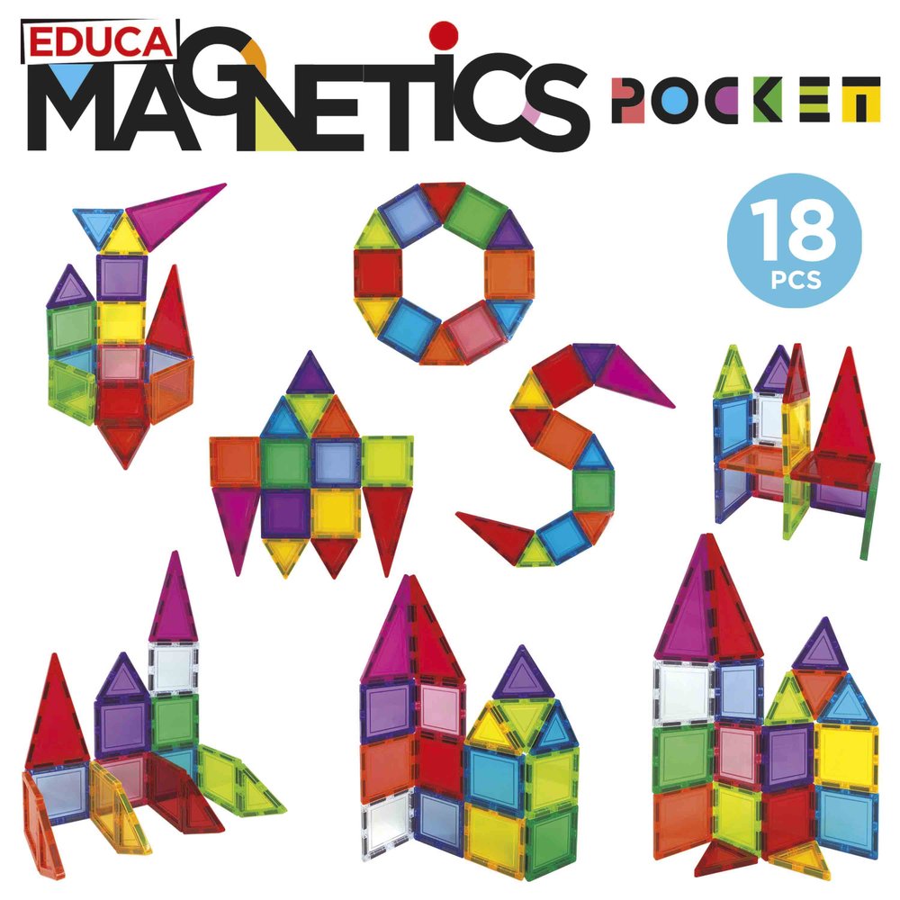 Juego Educa Magnetics Pocket 18 pcs