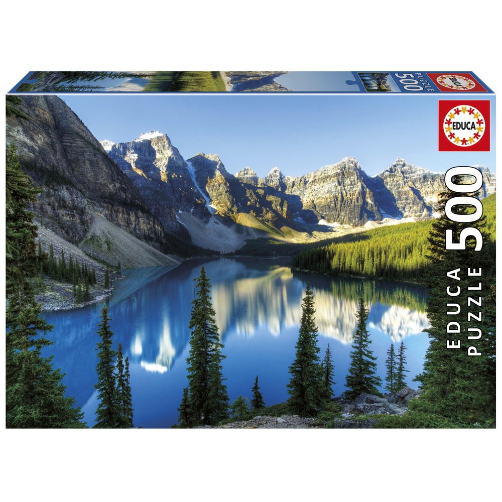 PUZZLE 500 PIEZAS LAGO EN ALBERTA | EDUCA-BORRAS | 1 UNIDAD | 8412668202818