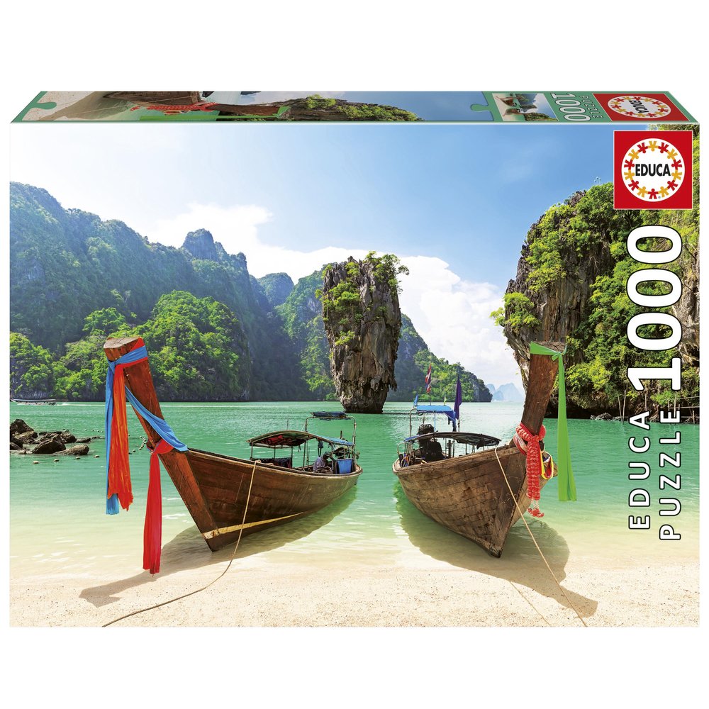 Puzle 1000 Isla de James Bond Educa-Borras Imagen principal del producto
