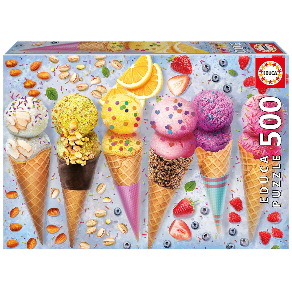 Puzle 500 Helados Educa-Borras Imagen principal del producto