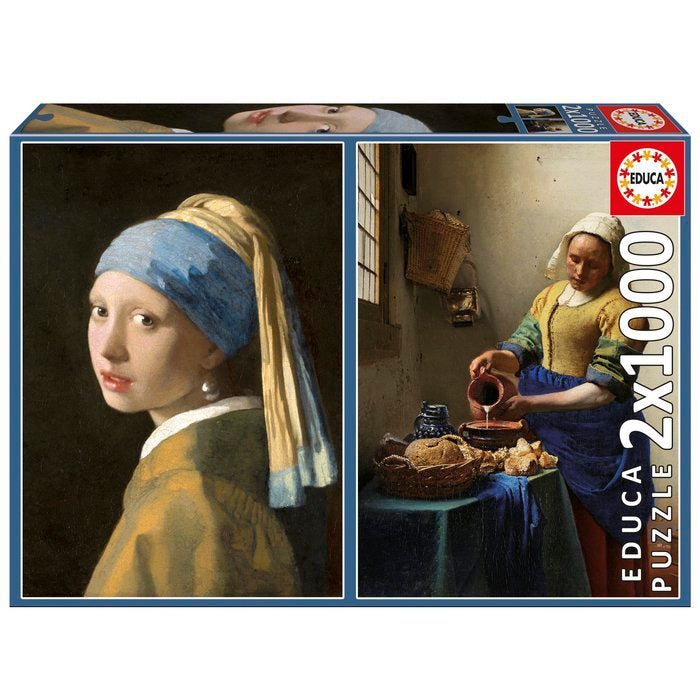 PUZZLE 2X1000 PIEZAS VERMEER | EDUCA-BORRAS | 1 UNIDAD | 8412668203099 Imagen principal del producto