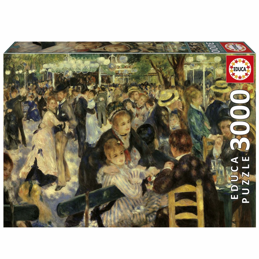 Puzzle 3000 Piezas Baile Moulin Galette EDUCA BORRAS