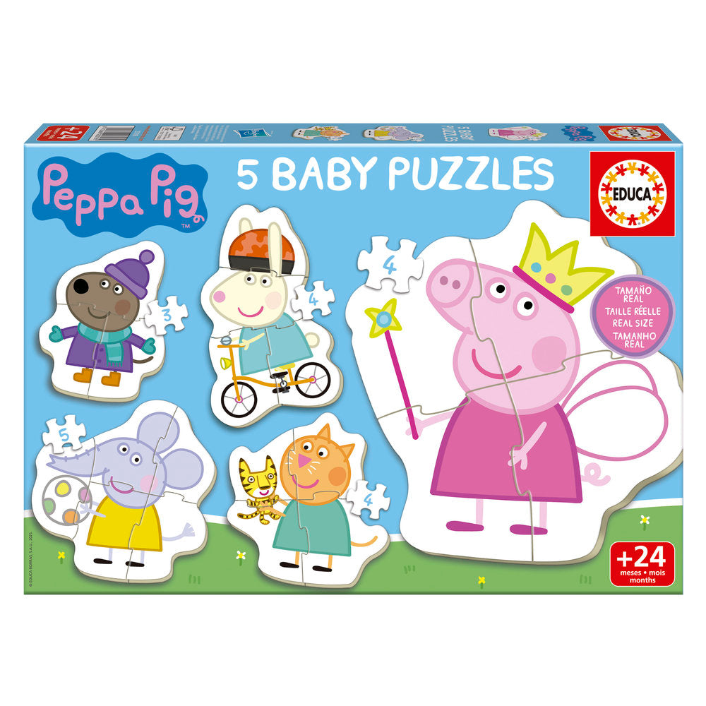Puzle Baby Peppa Pig Educa-Borras Pack 100 piezas Imagen principal del producto