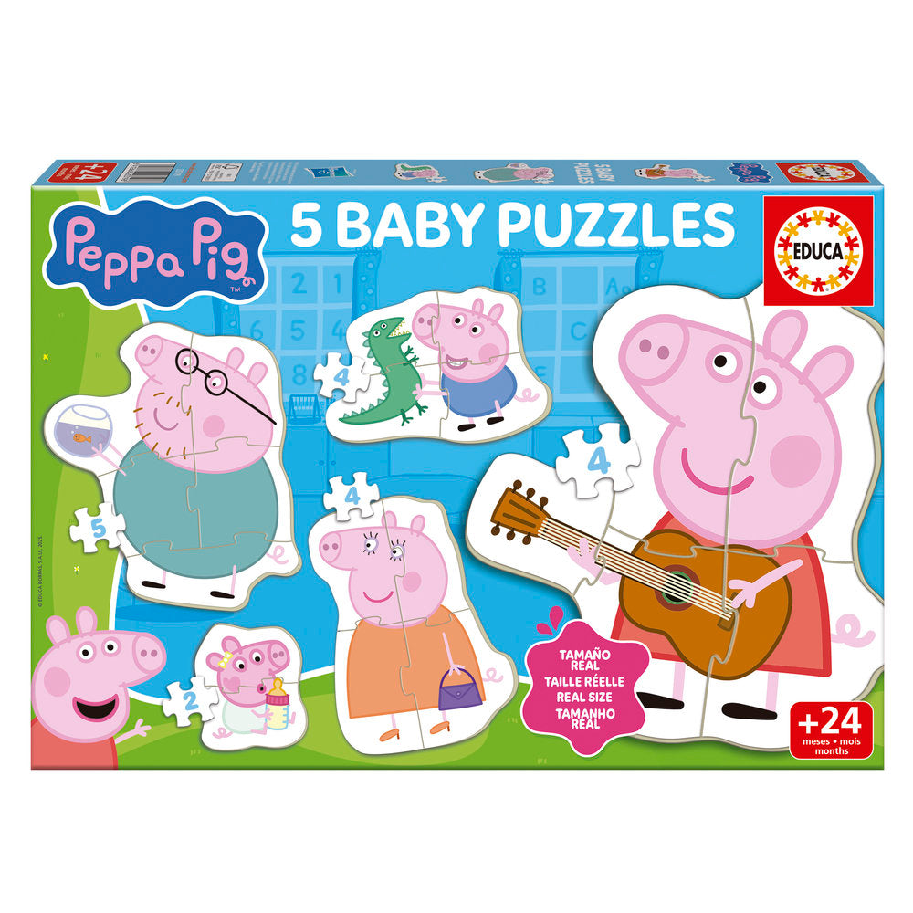 Puzle Baby Peppa Pig Educa-Borras Imagen principal del producto