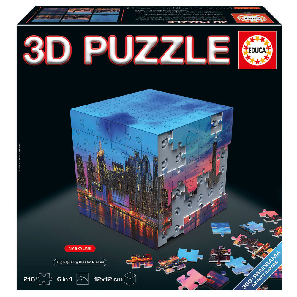 Puzle 3D Ny Skyline Panorama EDUCA-BORRAS Imagen principal del producto