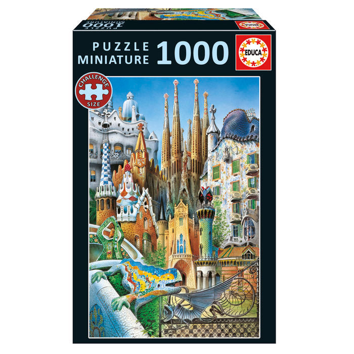 PUZZLE 1000 PIEZAS GUERNICA PICASSO MINIATURE | EDUCA-BORRAS | 1 UNIDAD | 8412668203761