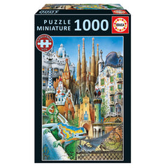 PUZZLE 1000 PIEZAS GUERNICA PICASSO MINIATURE | EDUCA-BORRAS | 1 UNIDAD | 8412668203761