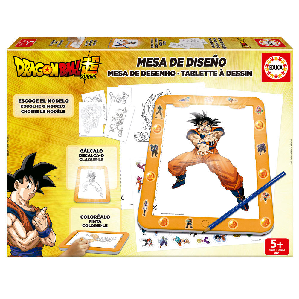 Juego Mesa de Diseño Dragon Ball Educa-Borras Imagen principal del producto