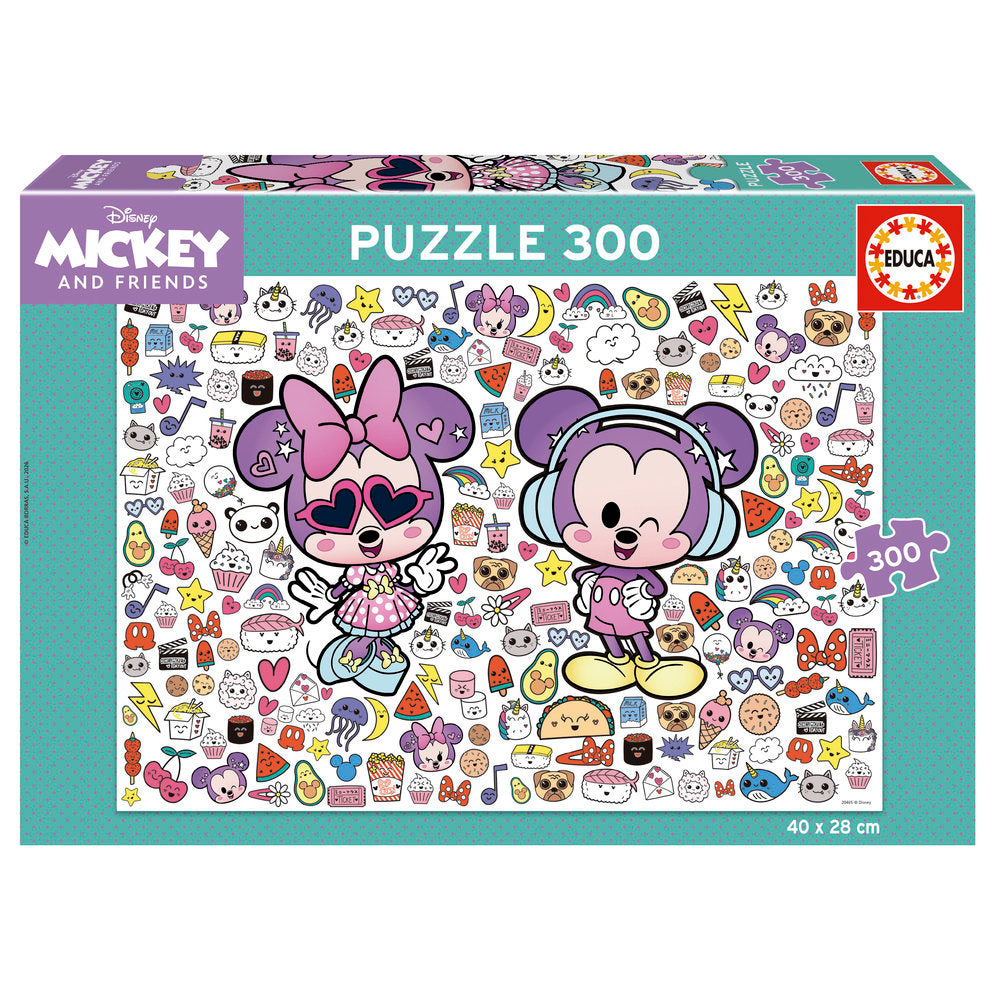 Puzzle 300 Disney Kawaii EDUCA-BORRAS Imagen principal del producto