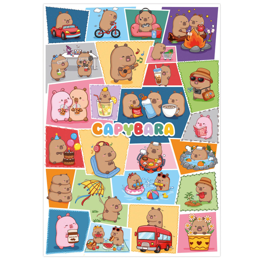 Puzzle 300 Capybaras Capyfun de Educa-Borras