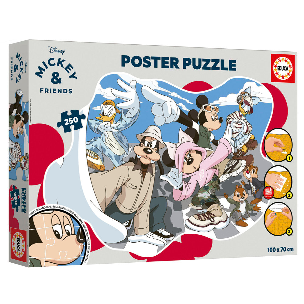 Puzzle 250 Mickey & Friends - Educa Borrás