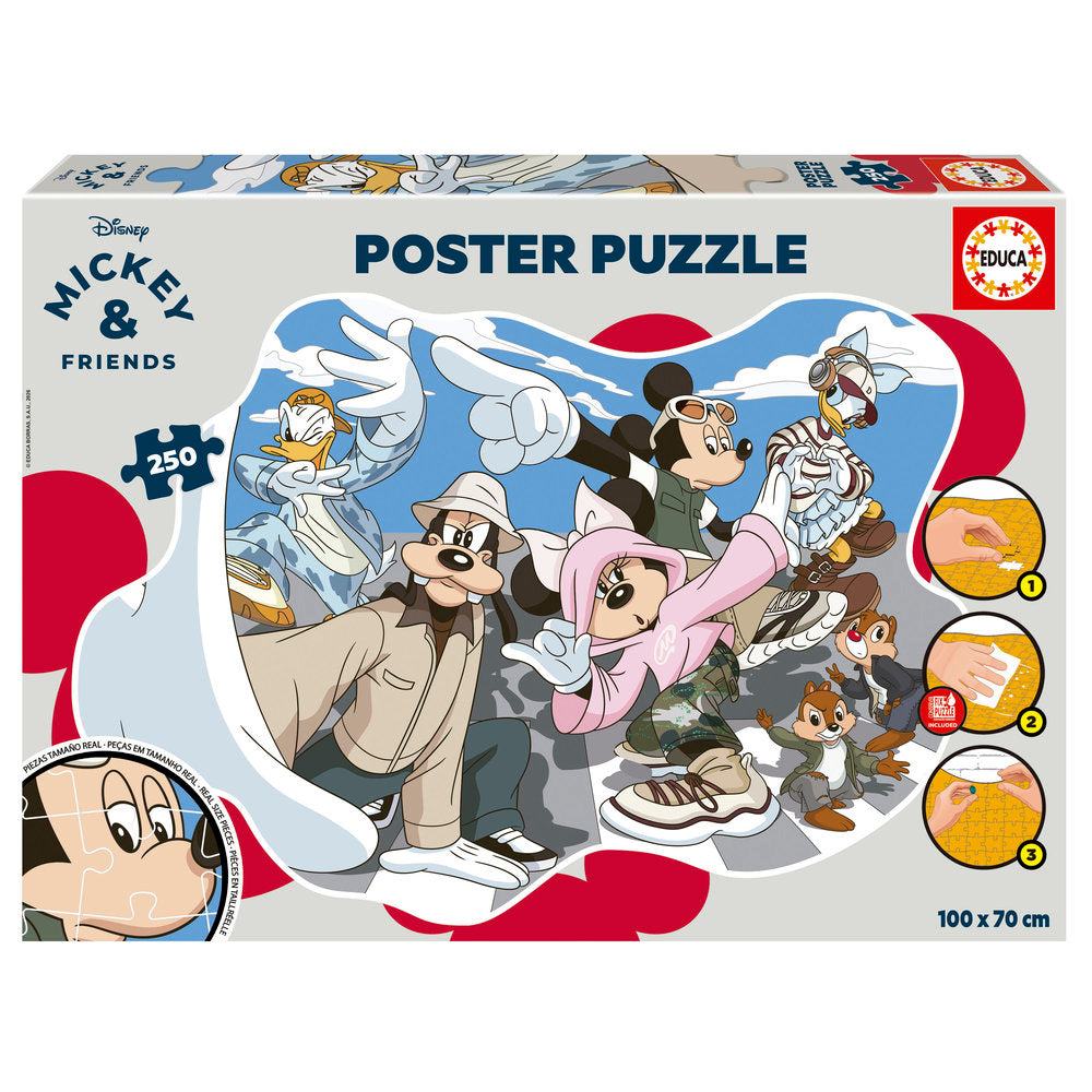 Puzzle 250 Mickey & Friends - Educa Borrás