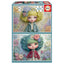 Puzzle 2x100 Piezas Chicas Florales Educa Borras