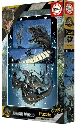 Puzzle 300 Piezas Jurassic World EDUCA BORRAS para niños y adultos