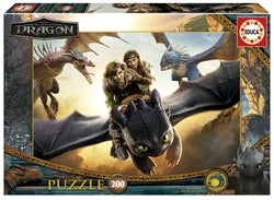 Puzzle 200 Piezas Como Entrenar a Tu Dragón EDUCA BORRAS