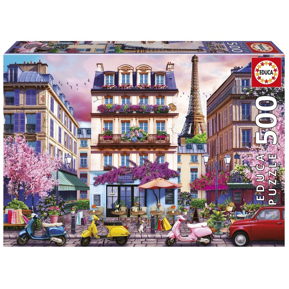 Puzzle 500 Distrito de Compras de Paris EDUCA-BORRAS Imagen principal del producto
