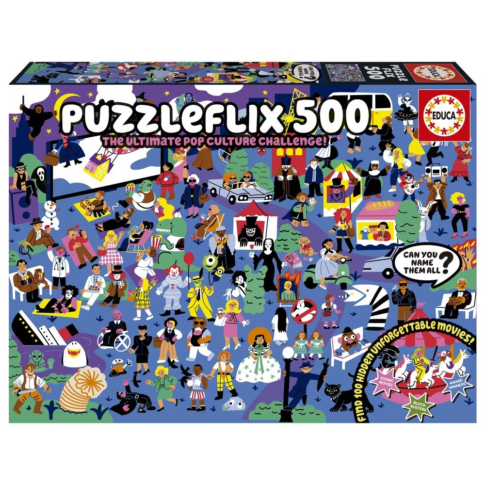 Puzzle 500 Puzzleflix Educa-Borras Imagen principal del producto