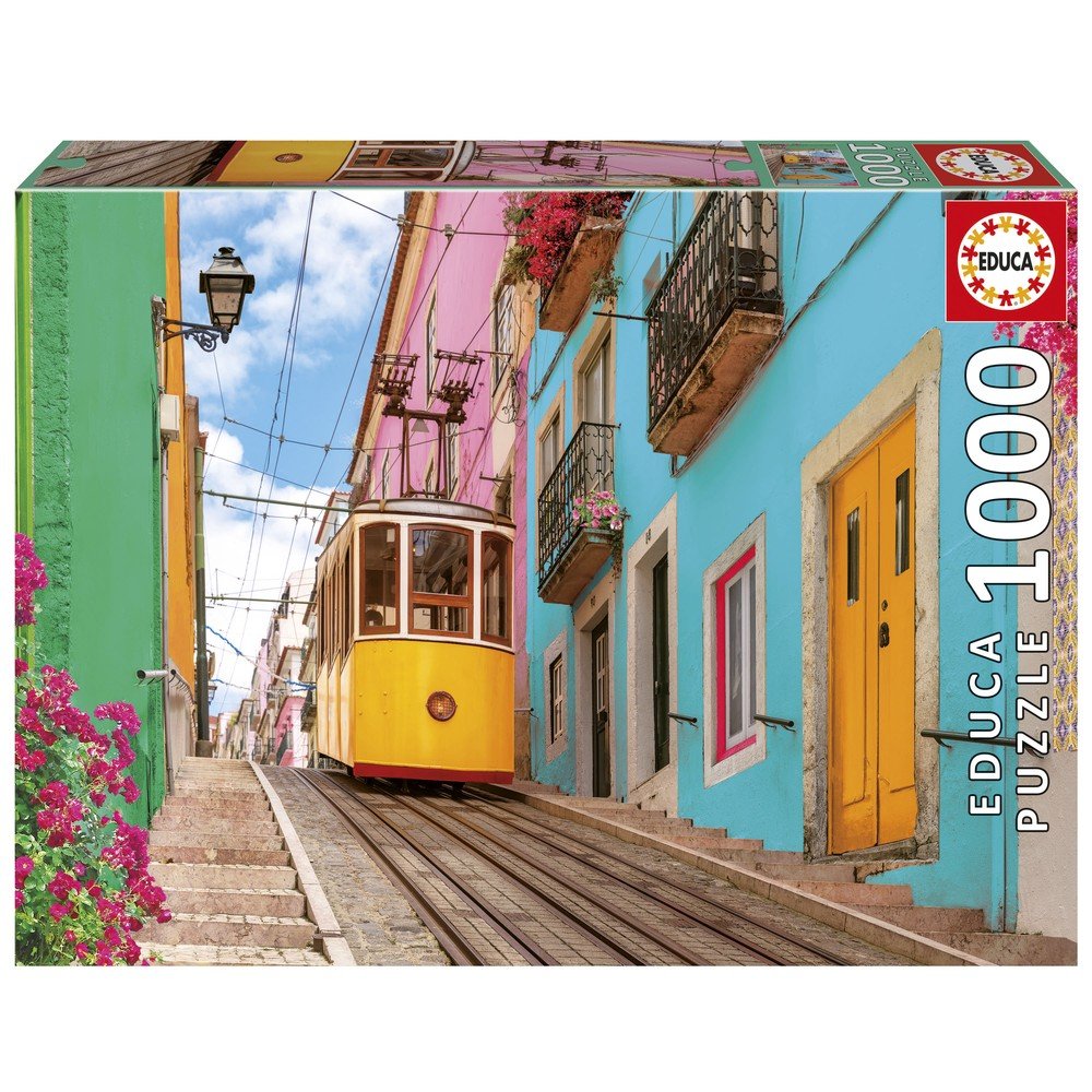 Puzzle 1000 Lisboa Colorida EDUCA-BORRAS